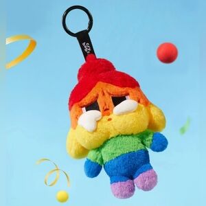 Pop Mart Cry Baby Cheer Up Rainbox Plush Pendant